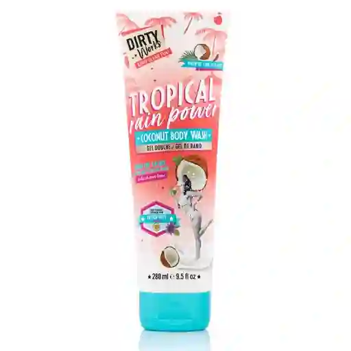 Dirty Works Gel de Baño Tropical Body Wash