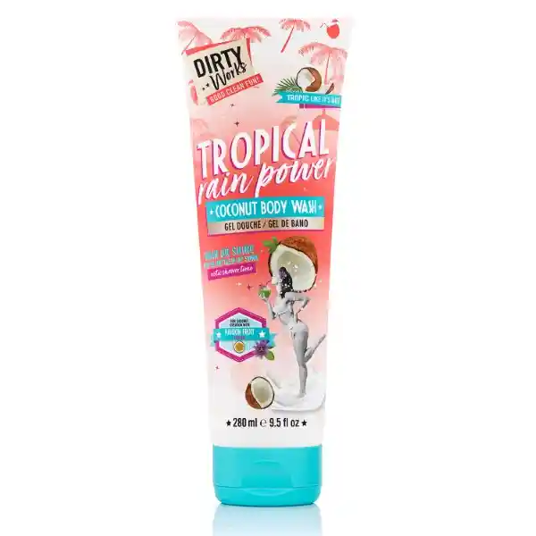 Dirty Works Gel de Baño Tropical Body Wash