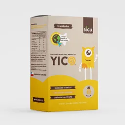 Yico Pack Rollo de Fruta Deshidratada Piña