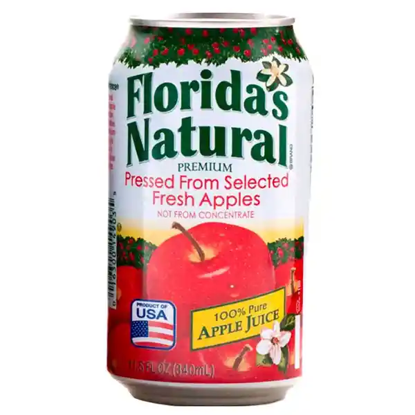 Floridas Natural Jugo Apple Juice