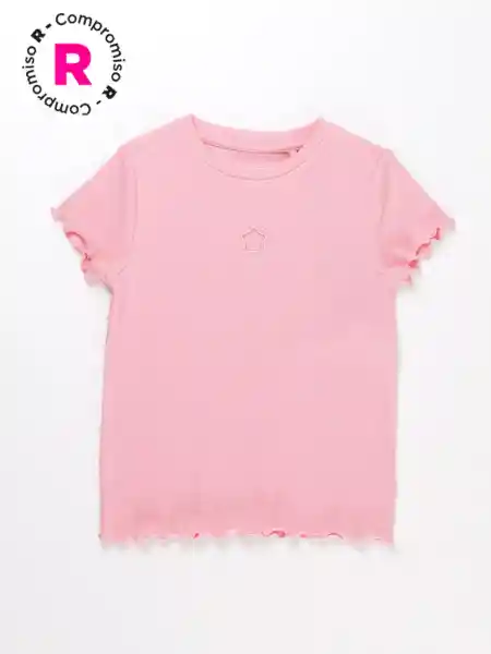 Harvest Polera Manga Corta Cut Cr V26 Coral 10