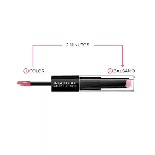 Infallible Labial Líquido Tono 209 Violet Parfait