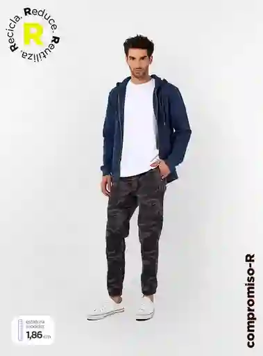 Polerón Hombre Cloudbreak Full Zipper Talla S