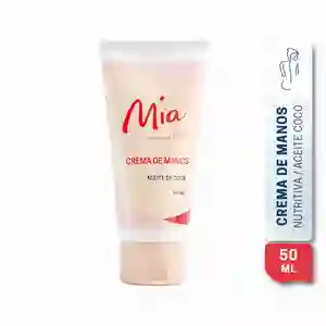 Mia Crema de Manos Nutritiva Aceite Coco