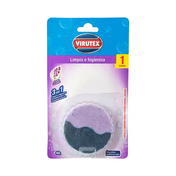 Virutex Pastilla Inodoro Estanque Lavanda