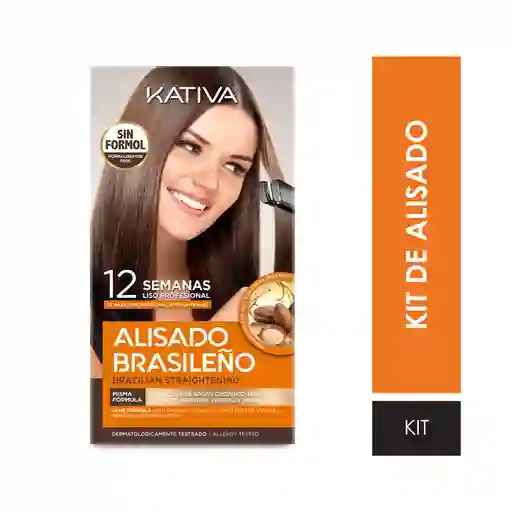 Kativa Pack Cuidado Capilar Alisado Brasil.Kit