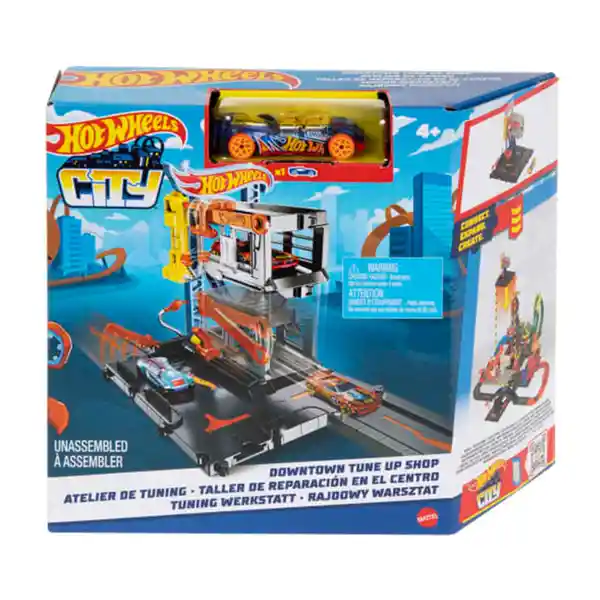 Hot Wheels Juguete City Taller de Reparaciones HDR25