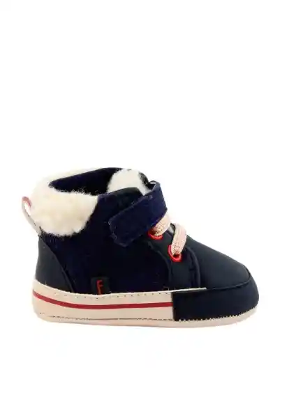 Botines Velcro Soft Bebé Niño Azul 18 814 Ficcus