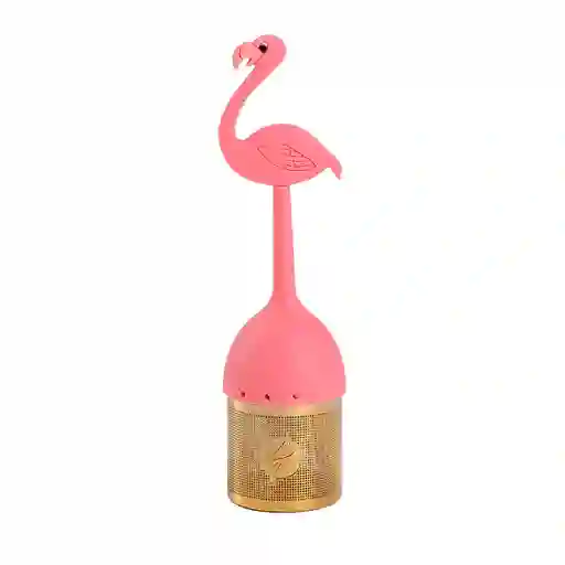 Infusor de Goma Flamingo Rosado