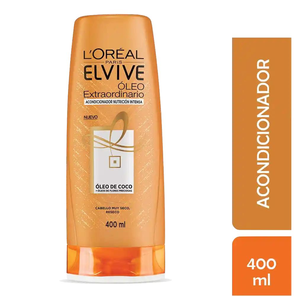 Elvive Acondicionador Nutrición Intensa Óleo Extraordinario de Coco