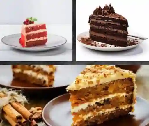 Trozo de Torta Carrot Cake