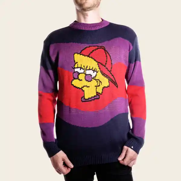 Suéter Lisa Simpsons Talla XXL