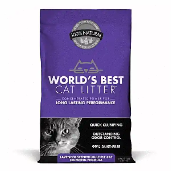 Worlds Best Arena Natural Aglutinante Con Aroma a Lavanda