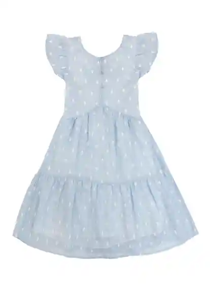 Vestido Rapport Essence jr Niña Azul Talla 08 - 418