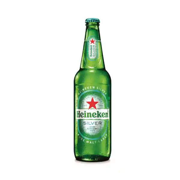 Heineken Cerveza Silver Desechable