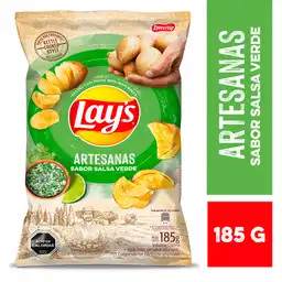 Lays Papas Artesanas Sabor Salsa Verde 