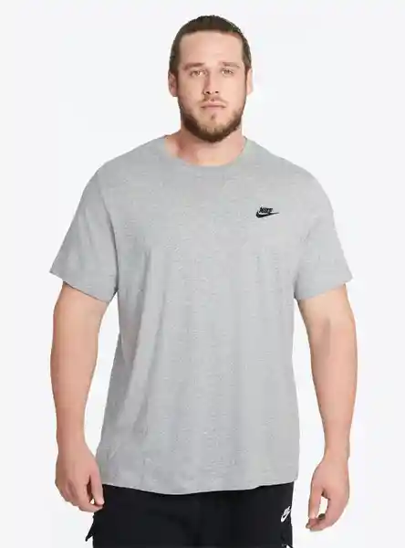 Nike Polera sw Club Gris Talla M Ar4997-064