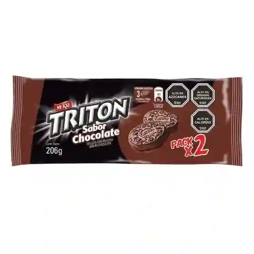 Triton Pack Galleta Chocolate