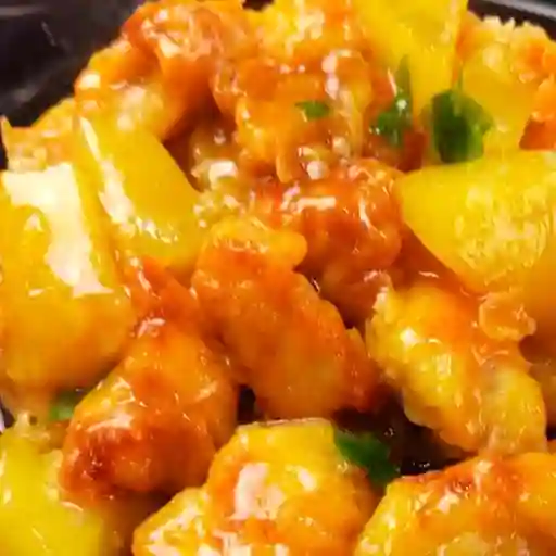 Pollo con Piña