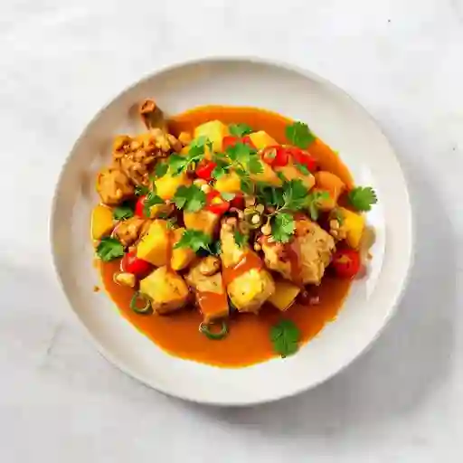 Pollo con Piña