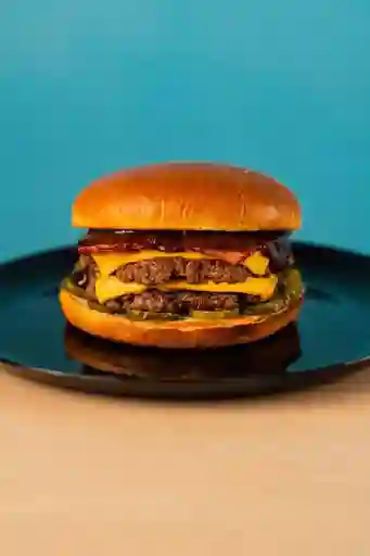 Burger Bacon Papas Fritas