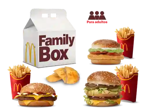 Family Box para 3 Adultos