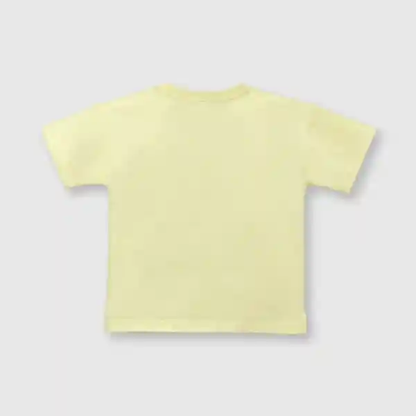 Polera León de Bebé Niño Amarillo Talla 18/24M Colloky