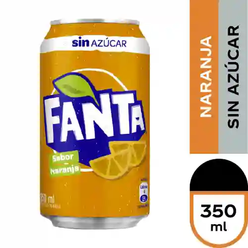 Fanta Sin Azúcar 350 ml