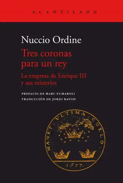 Tres Coronas Para un Rey - Ordine Nuccio