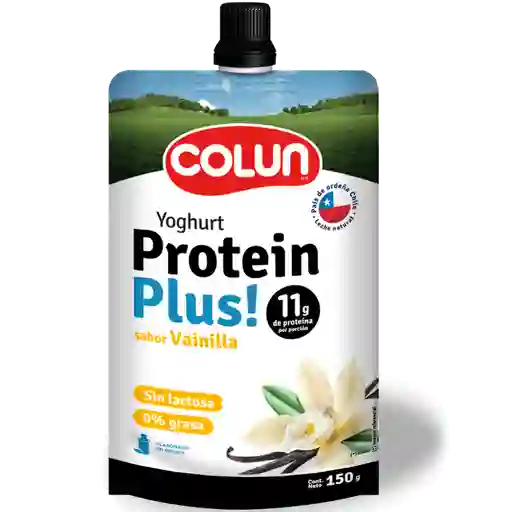 2 x Colun Yogurt Protein Plus! Sabor Vainilla