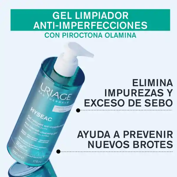 Uriage Gel Limpiador Purificante Hyséac