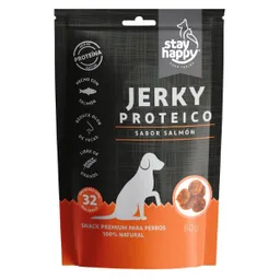 Stay Happy Snack Perro Jerky Proteico Salmón