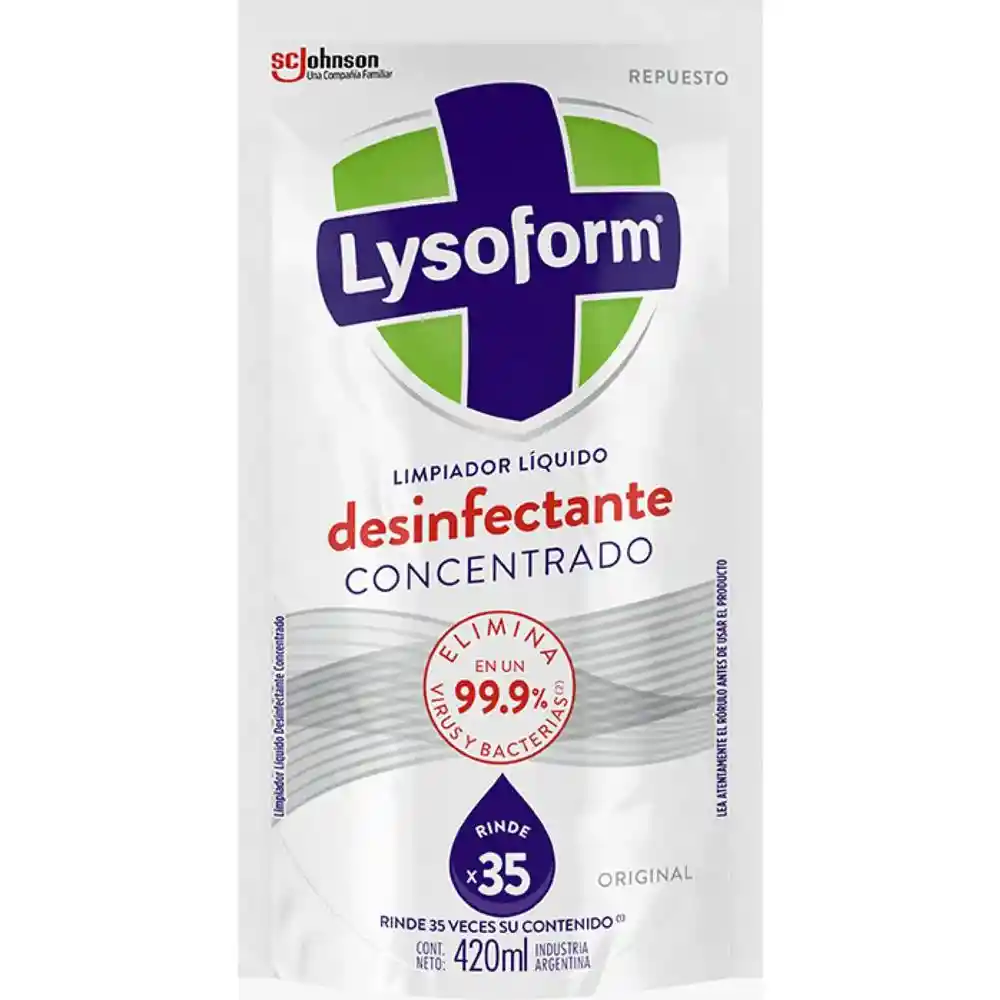 Lysoform Limpia Pisos Doypack Original