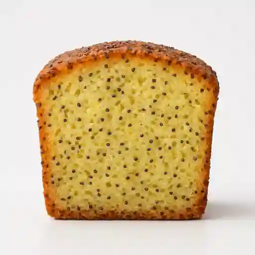 Trozo Queque Limón Amapola