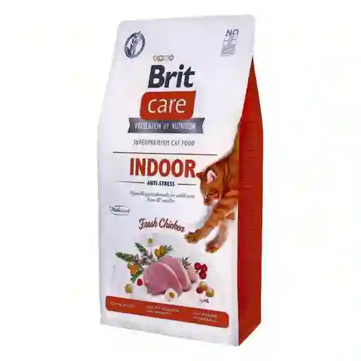 Brit Care Alimento Para Gato Grain Free Indoor Anti Stress