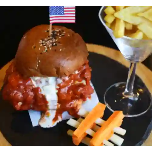Usa Buffalo Blue Cheese Burger