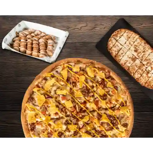 Pizza Taco Med+cheesestx+palitos Canela