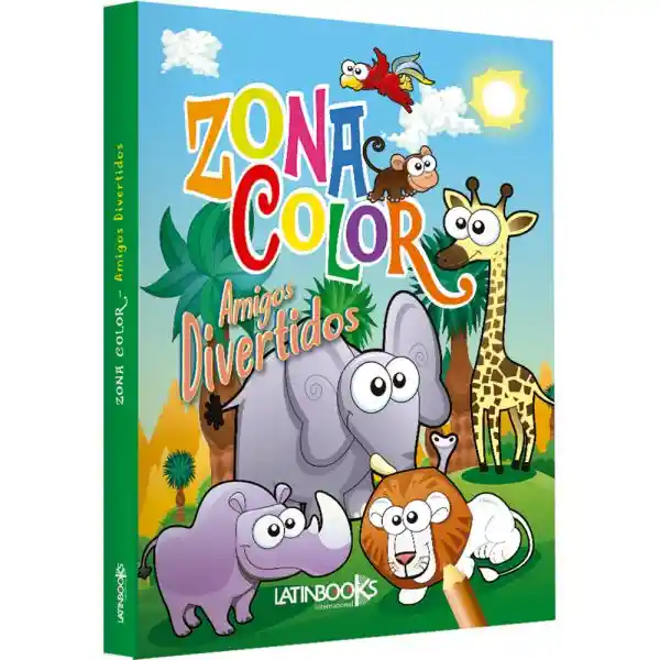 Libro Zona Color - Amigos Divertidos