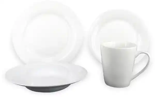 Juego Loza 4 Personas Por Opp