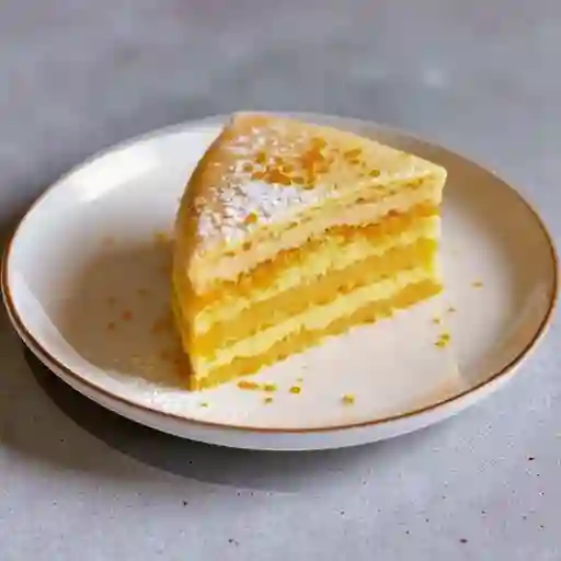 Trozo Torta Panqueque Naranja