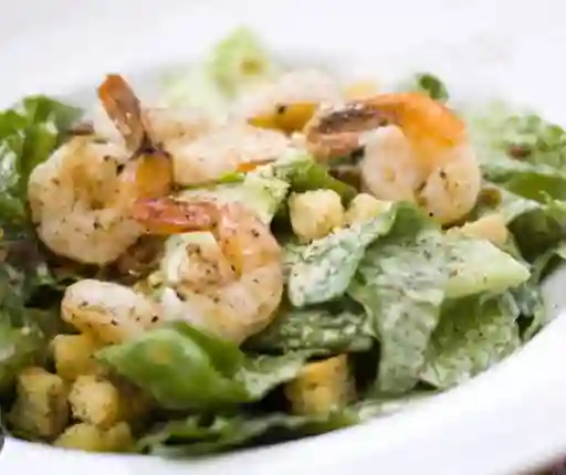 Ensalada César con Camarón
