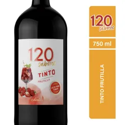 120 Cóctel Vino Tinto Frutilla