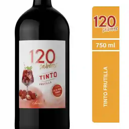 120 Cóctel Vino Tinto Frutilla