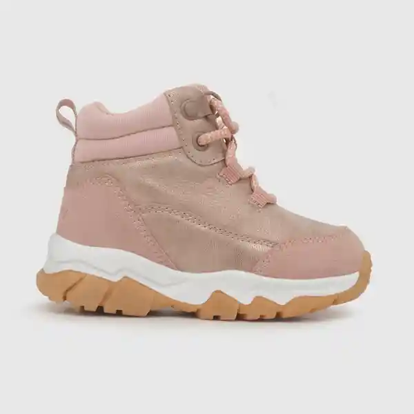 Botines Para Niña Outdoor Rosado Talla 23 Colloky