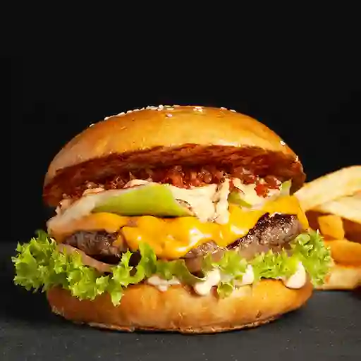 Ají Verde 🌶️ Burger + Papas 🍟