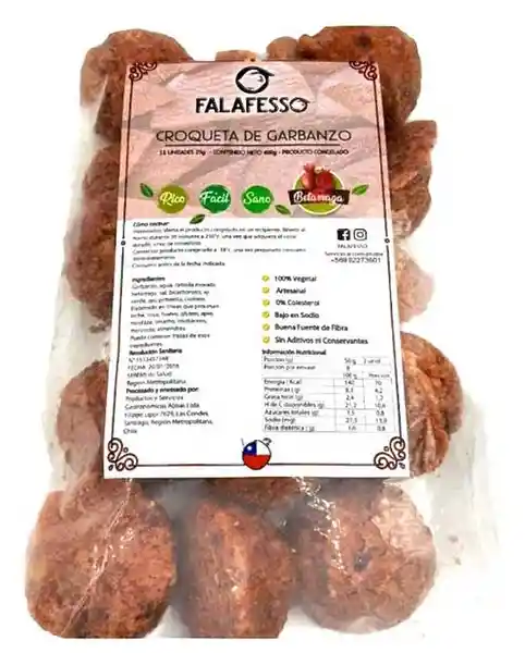 Falafesso Falafel Beterraga