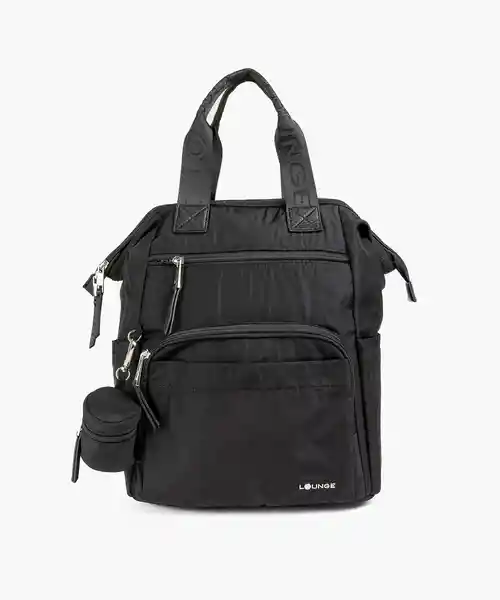 Lounge Mochila Maternal Nylon Negro