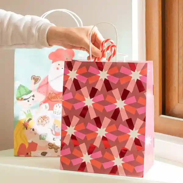 Set de Bolsa Papel Para Regalo Casaideas