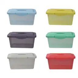 Caja Organizadora Color Transparente 6C.- 6 L