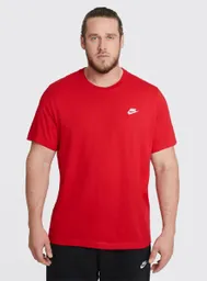 Nike Polera Nsw Club Tee Rojo M AR4997-657